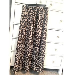 Leopard Maxi Skirt